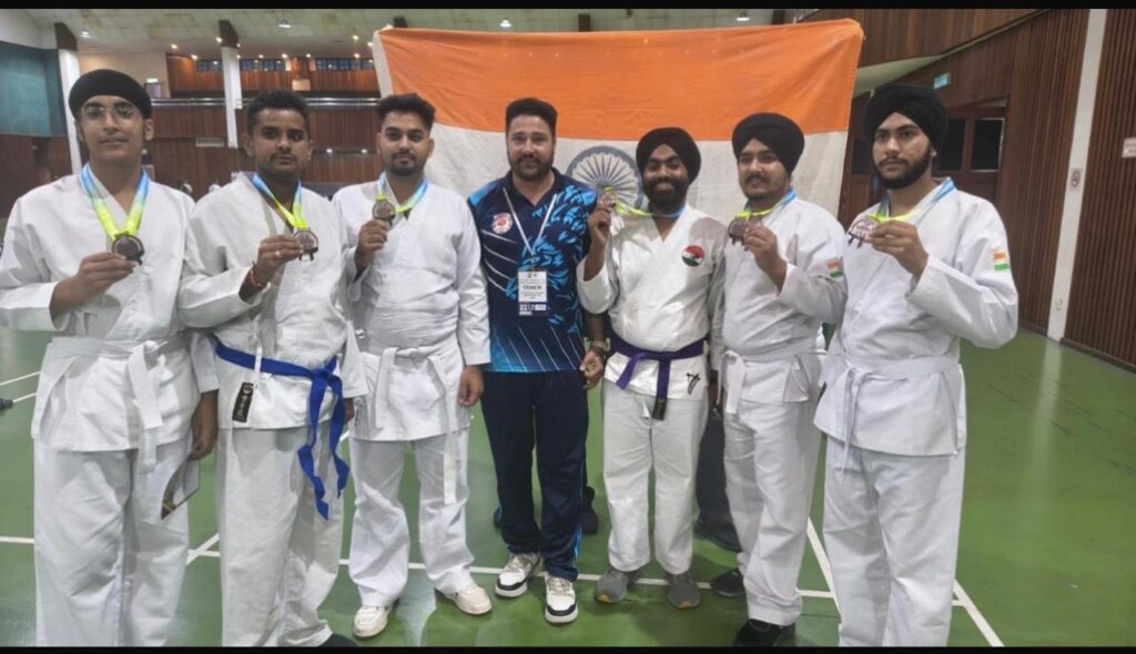 Jaswinder Singh won Gold medal in 4th Johor President Cup Karate Championship on August 2025 at Malaysia